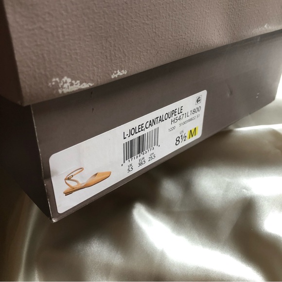 Cantaloupe colored Franco Starto Square toe - Picture 2 of 10